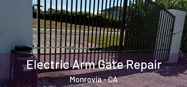 Electric Arm Gate Repair Monrovia - CA