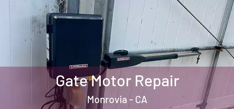 Gate Motor Repair Monrovia - CA
