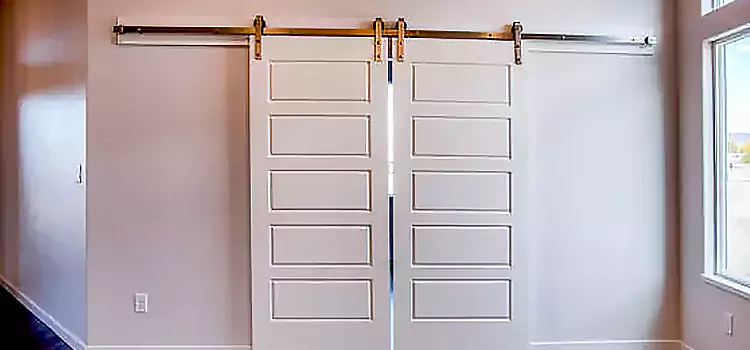 Glass Barn Door with Installation Hardware Kit Monrovia