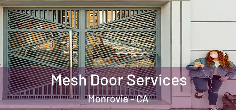 Mesh Door Services Monrovia - CA